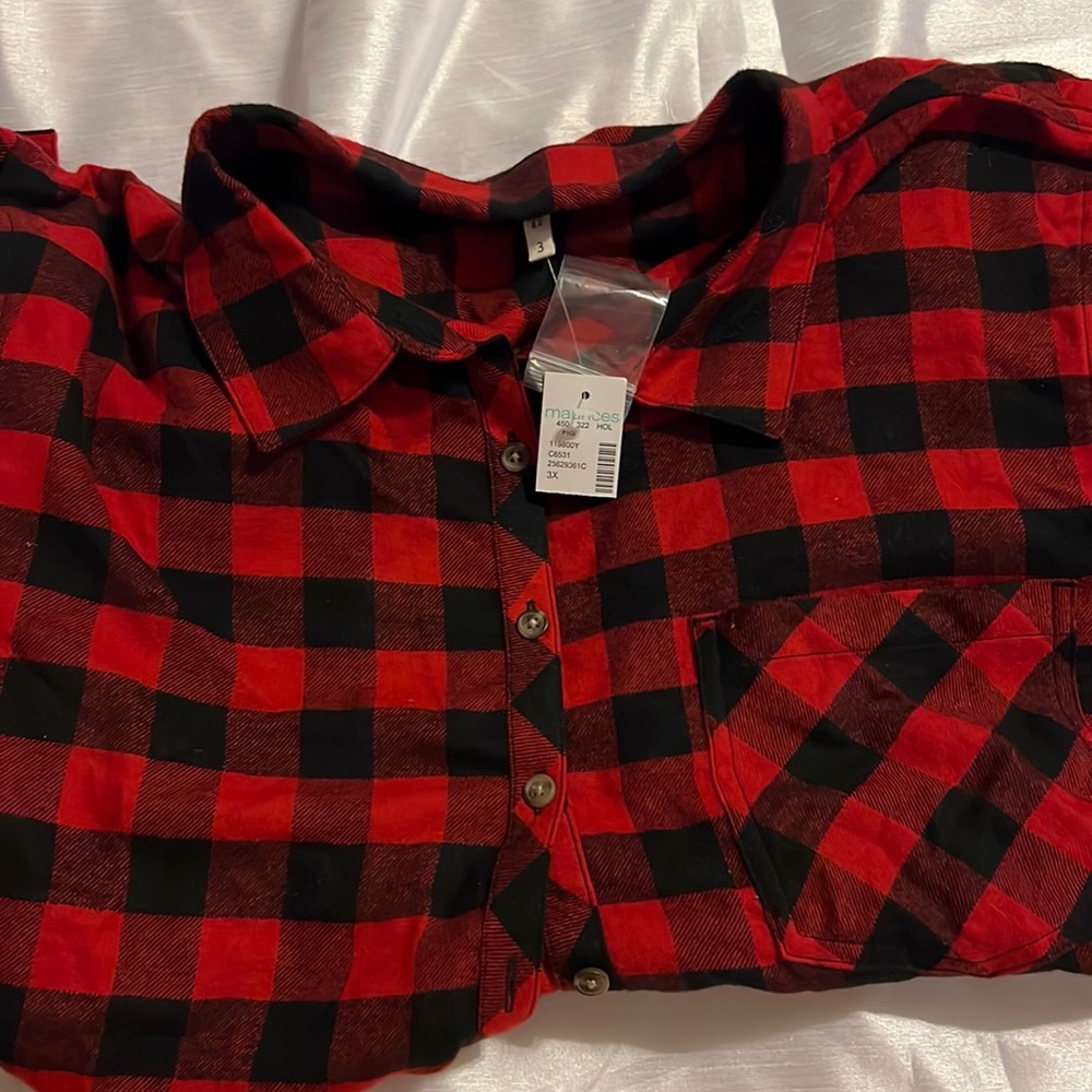 Red/black Flannel - Picture 3 of 6